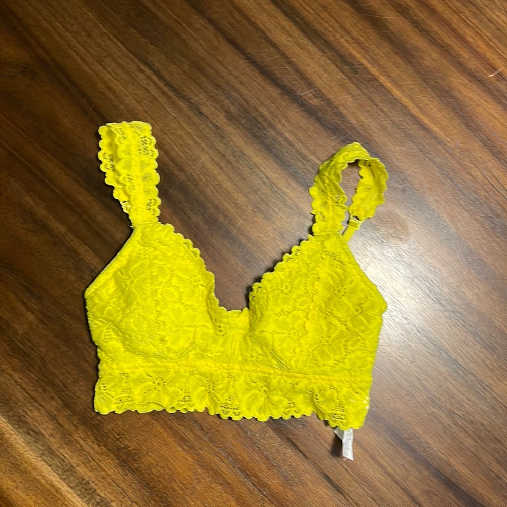 Aerie yellow bralette
